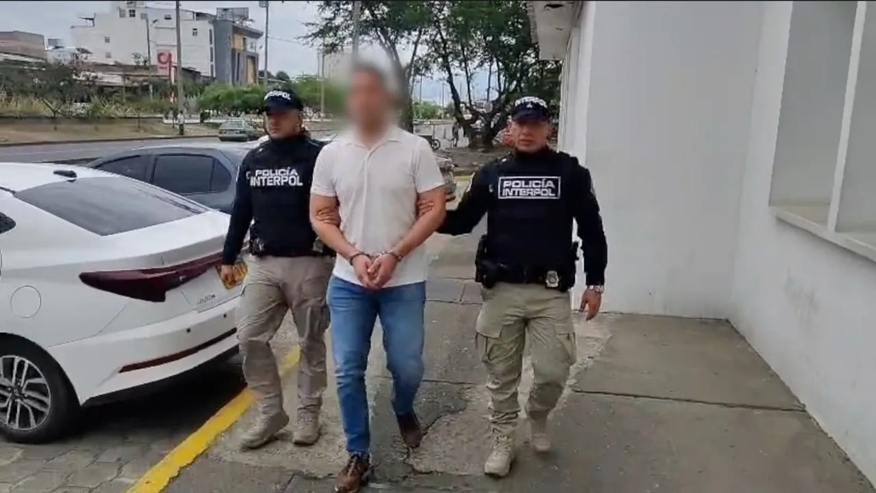 Capturas de Interpol en Colombia.